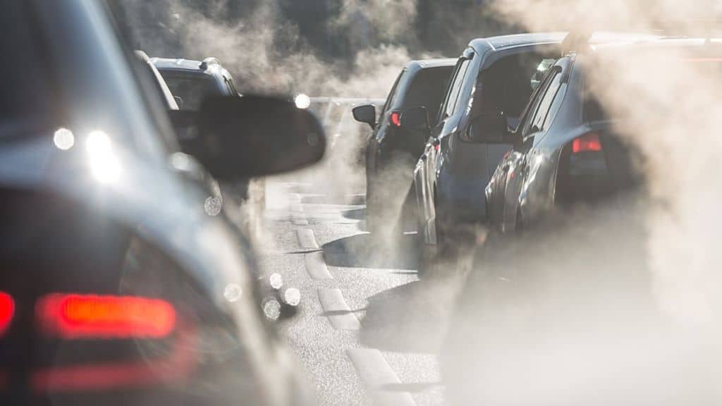 Smog e inquinamento di macchine