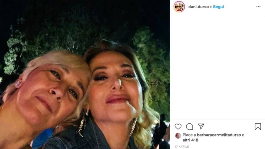 Daniela d'Urso e Barbara d'Urso insieme