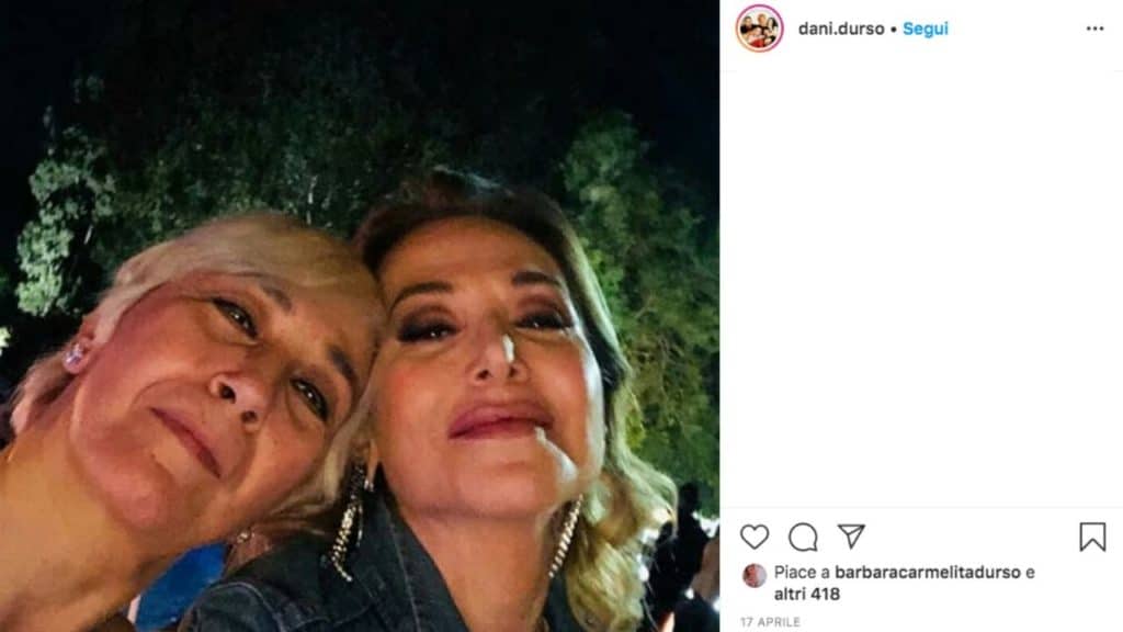 Daniela d'Urso e Barbara d'Urso insieme 