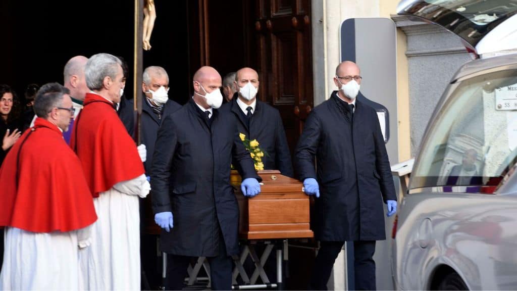 Funerale con emergenza Coronavirus