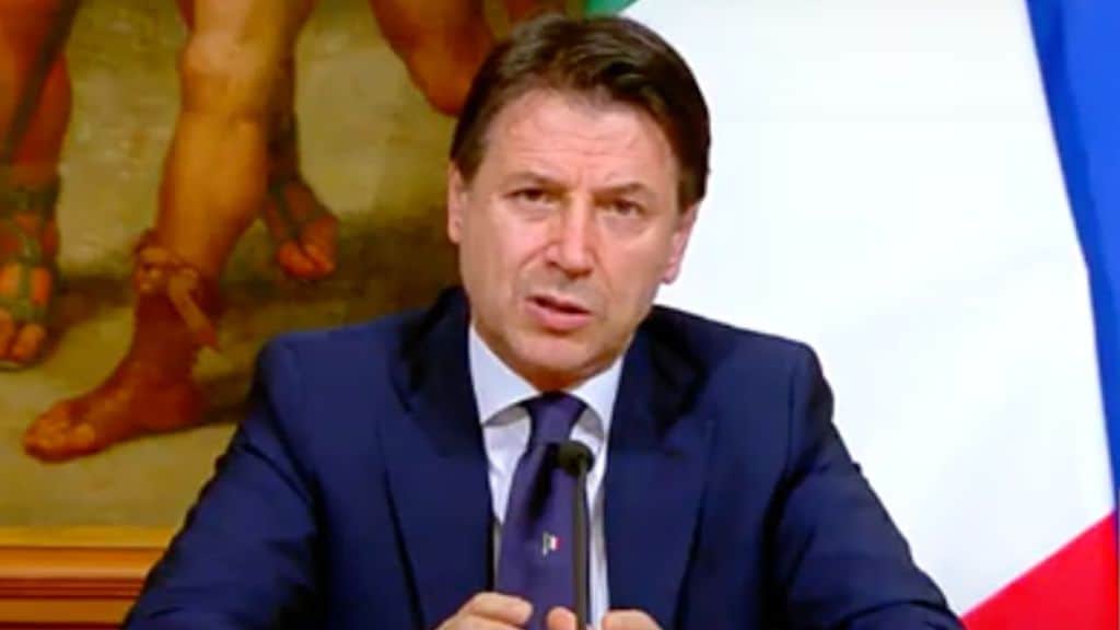 primo piano giuseppe conte