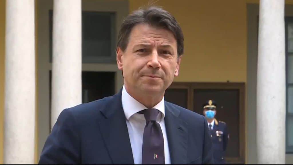 Giuseppe Conte in Lombardia