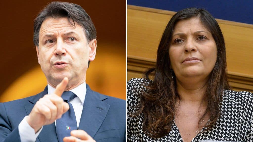 Giuseppe Conte e Jole Santelli