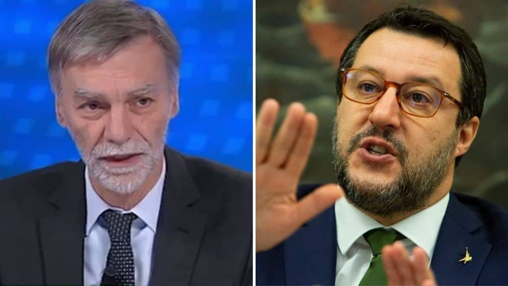 Graziano del Rio e Matteo Salvini