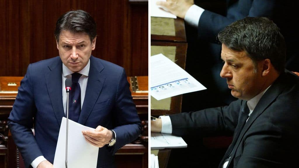 giuseppe conte e matteo renzi