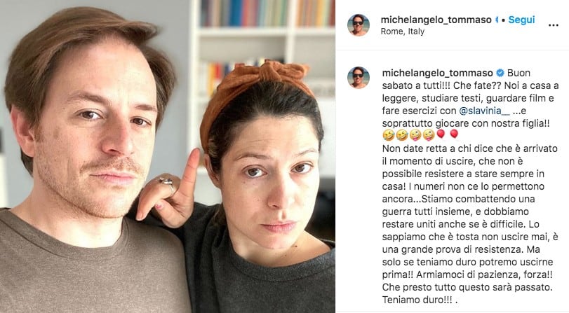 Michelangelo Tommaso e Samanta Piccinetti