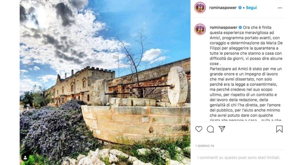 post instagram di romina power