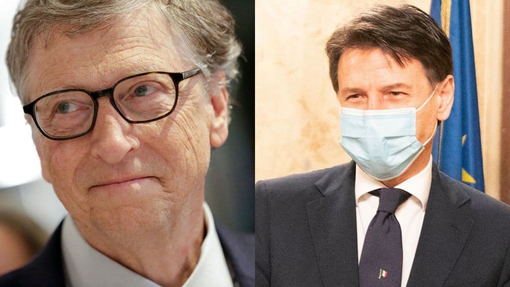 Bill Gates chiama il premier Conte per congratularsi dell’impegno dell’Italia nella lotta al Coronavirus