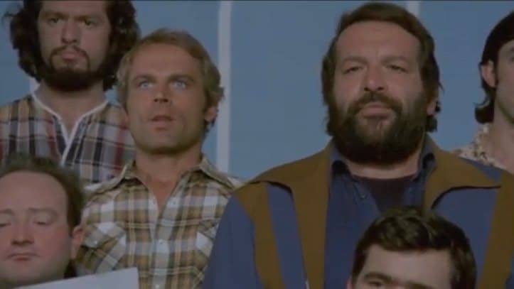 Bud Spencer e Terence Hill in Altrimenti ci Arrabbiamo