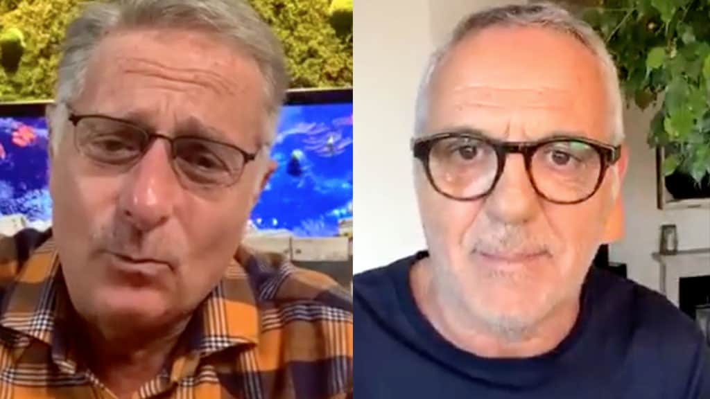 Paolo Bonolis e Giorgio Panariello