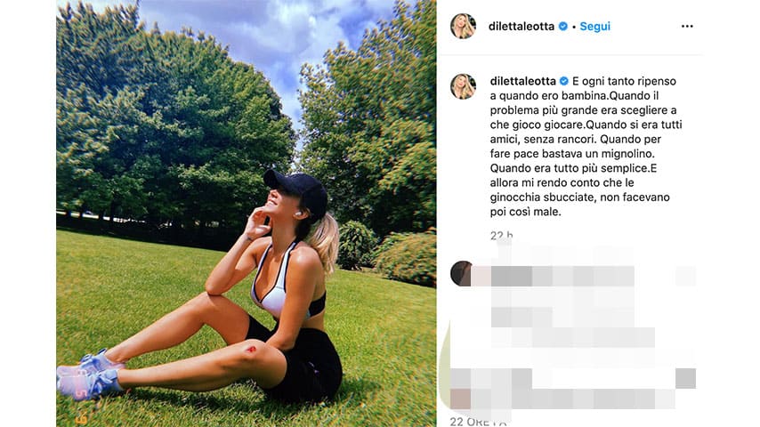 Post di Diletta Leotta su Instagram