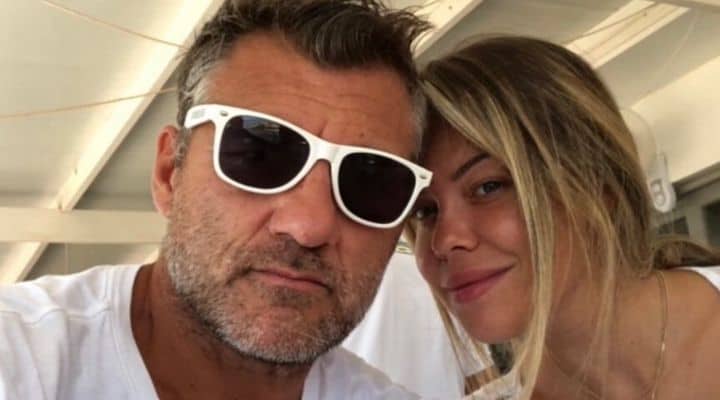 bobo vieri e costanza caracciolo, selfie postato su Instagram