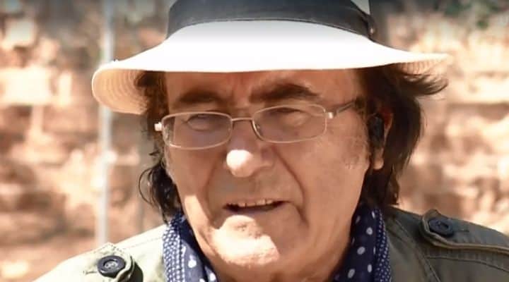al bano gaffe in diretta a domenica in