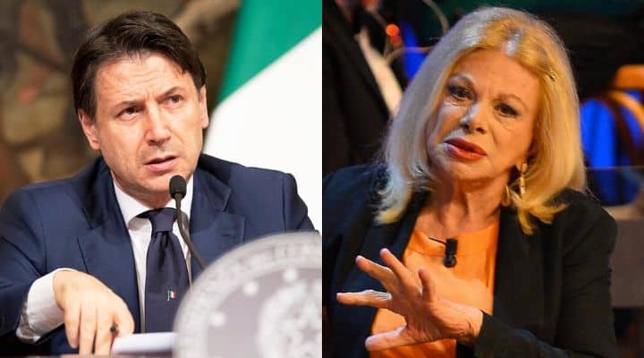 giuseppe conte e sandra milo