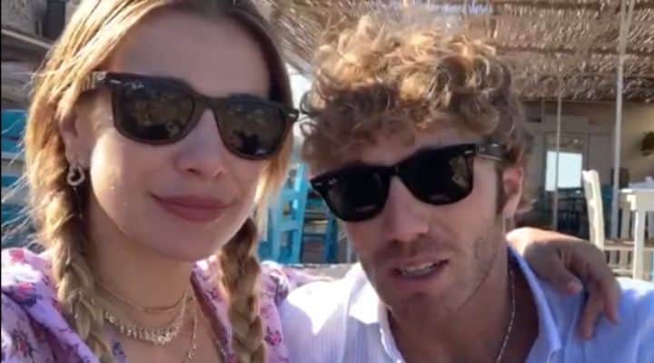 Paolo Ciavarro e Clizia Incorvaia mandano un video-messaggio a verissimo