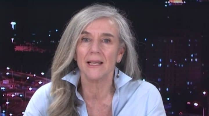 Giovanna Botteri in video-collegamento a Domenica In