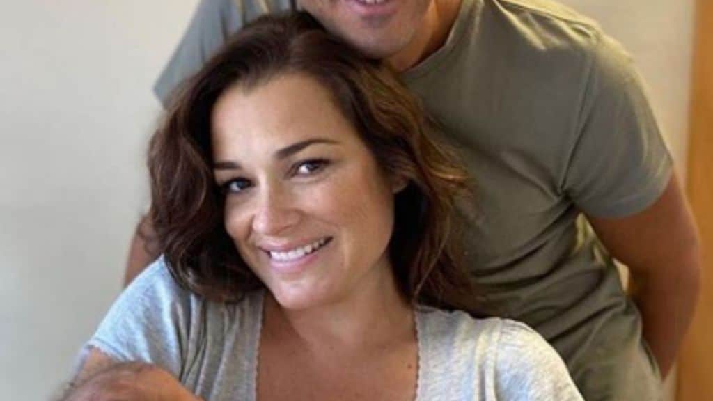 alena seredova e la figlia Vivienne col compagno e papà Alessandro Nasi