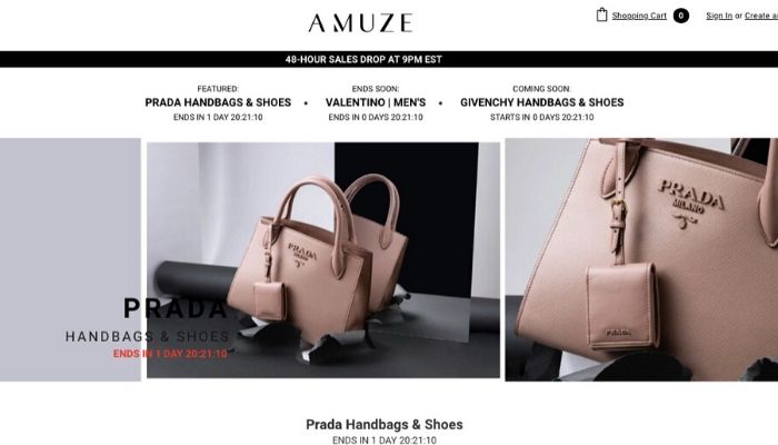 amuze shopping online