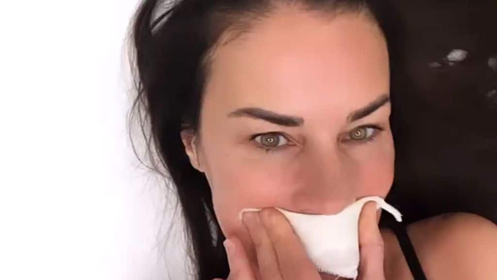 Antonella Mosetti in una story