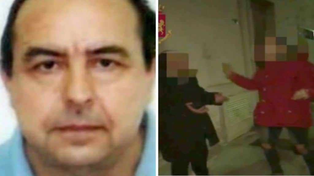 Antonio Stano e un frame dai video di un pestaggio