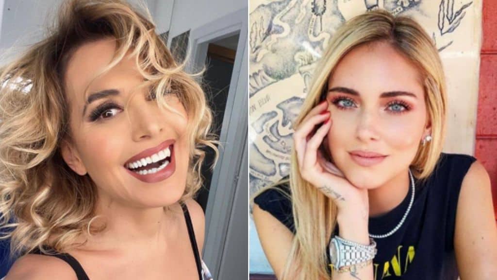 foto doppia con primo piano a sinistra di barbara durso e a destra di chiara ferragni