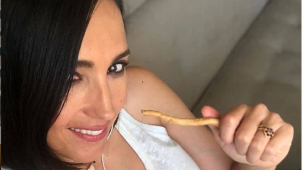 caterina balivo, un selfie