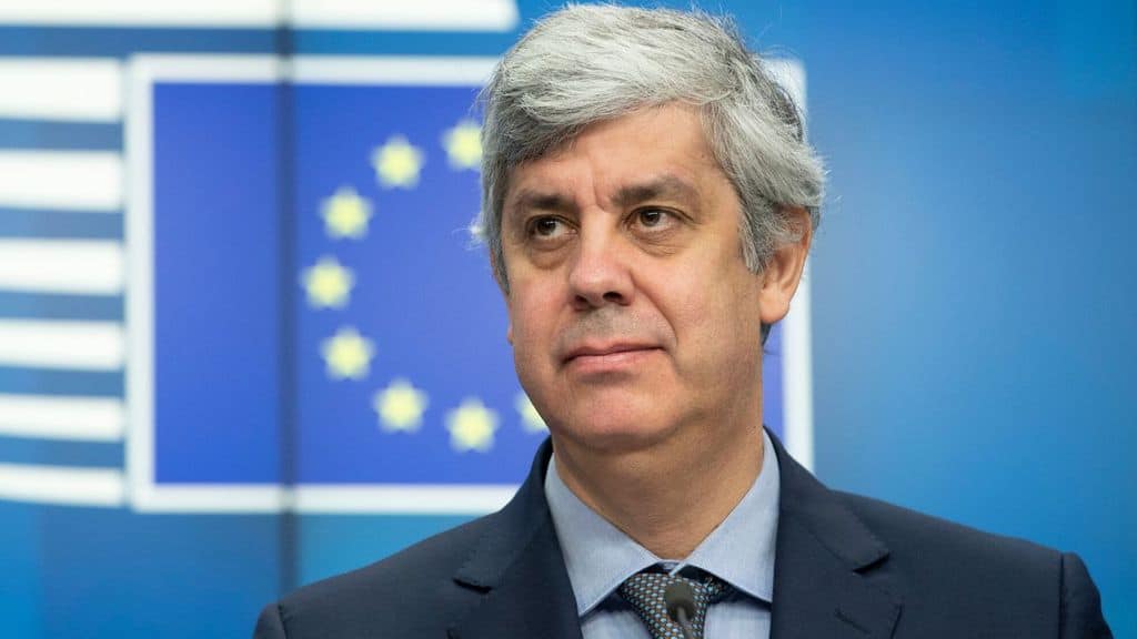 Il Presidente dell'Eurogruppo Mario Centeno