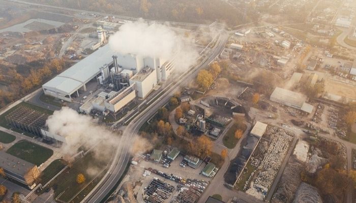 industria dall'alto