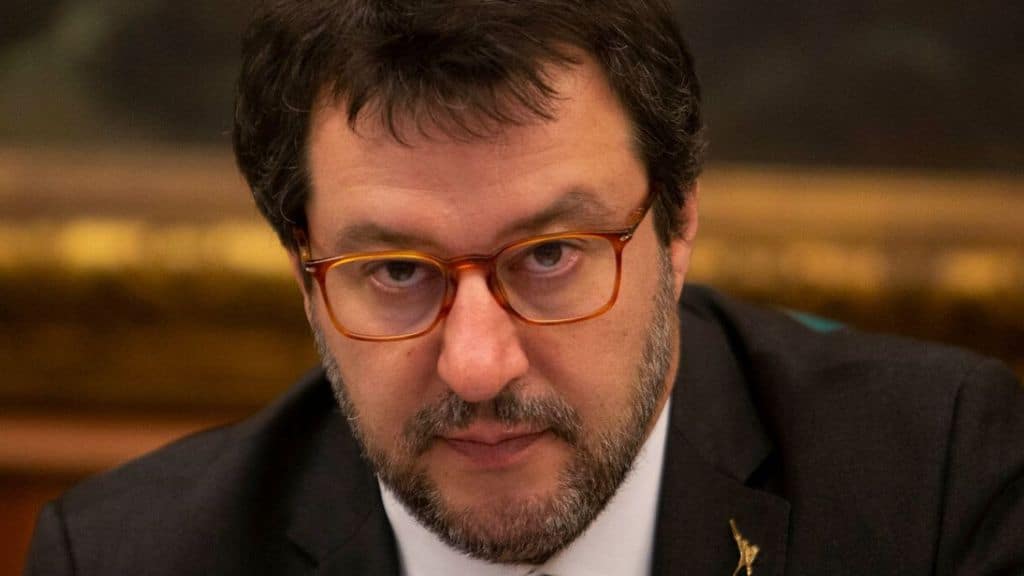 matteo salvini in primo piano