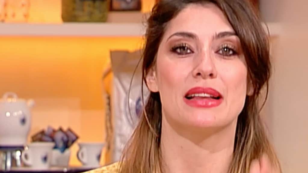 Primo piano di Elisa Isoardi a La Prova del Cuoco