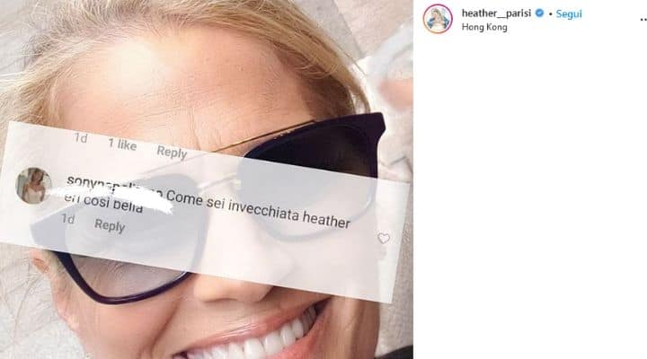 Heather Paris risposta al post