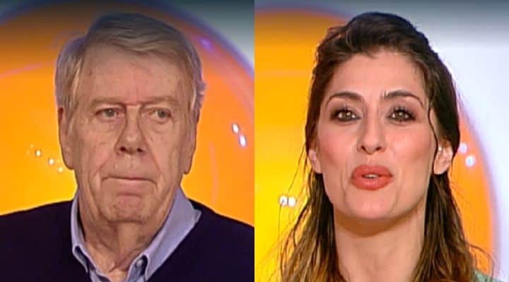 Claudio Lippi e Elisa Isoardi a La prova del cuoco