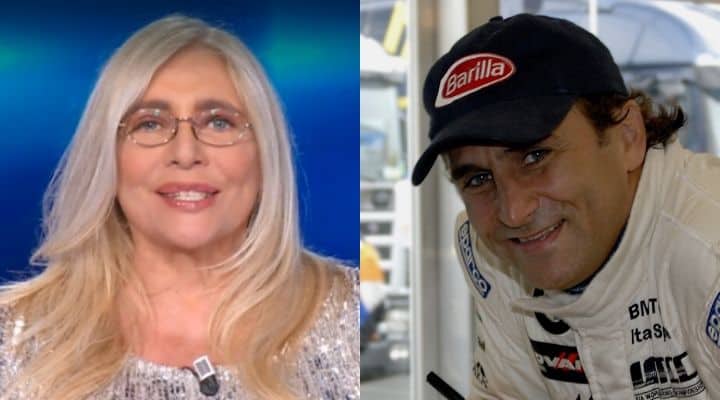 Mara Venier e Alex Zanardi messaggio affetto incidente