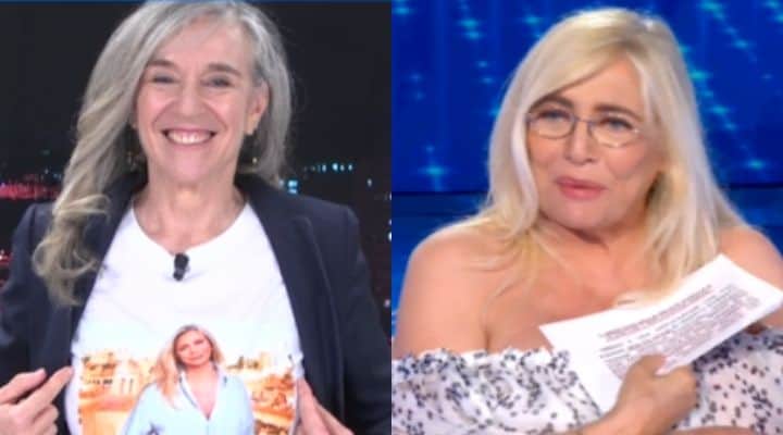 Giovanna Botteri e Mara Venier