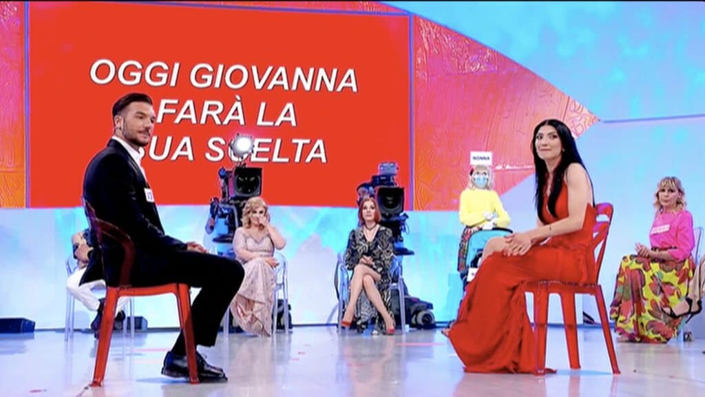 il confronto durante la scelta di Giovanna