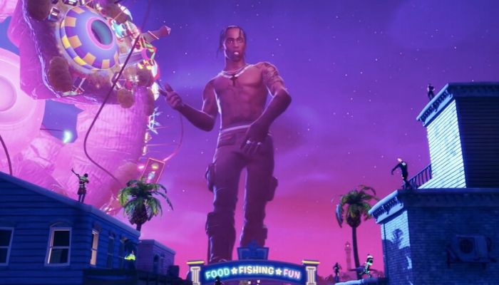 Travis Scott su Fortnite