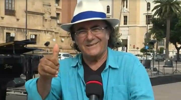 Al Bano Carrisi in diretta da Taranto