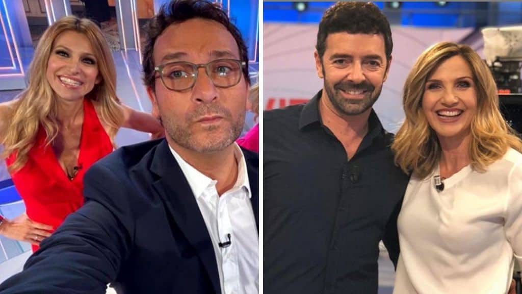 alessio viola e adriana volpe, alberto matano e lorella cuccarini