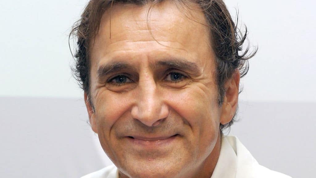 Alex Zanardi in primo piano