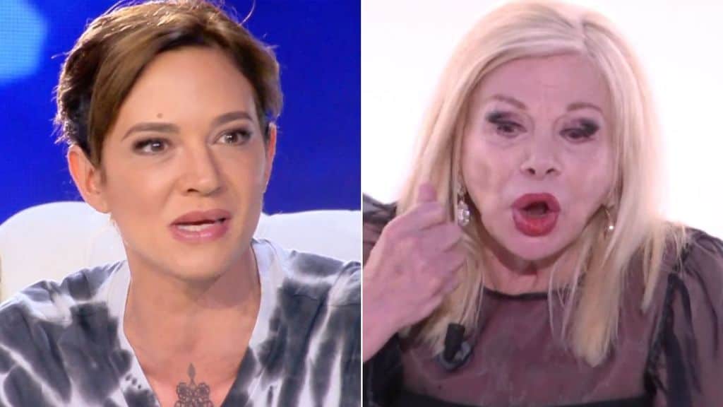 primi piani di Asia Argento e Sandra Milo