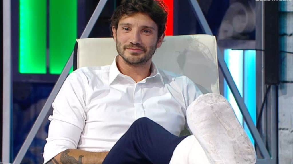 Stefano De Martino in collegamento a Domenica In