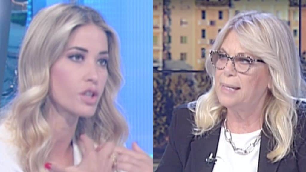 Elena Santarelli e Rita Dalla Chiesa: è scontro davanti a Marco Liorni