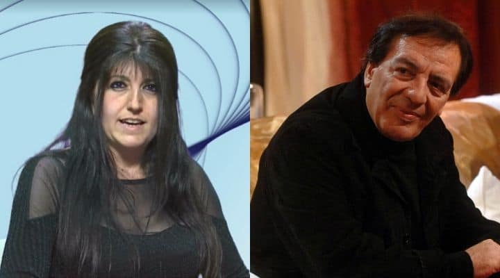 Mino Reitano e la figlia Grazia Reitano