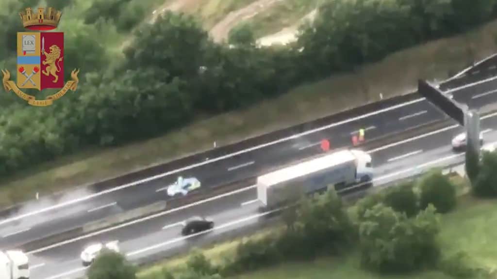 incidente stradale sulla A1