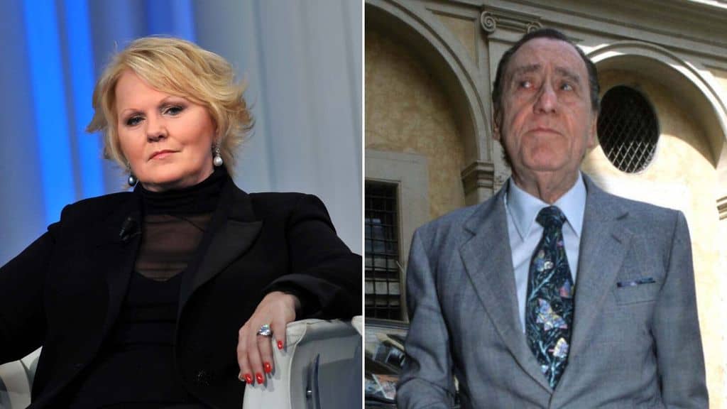 Primi piani di Katia Ricciarelli e Alberto Sordi