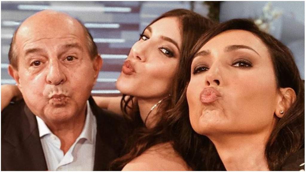 giancarlo magalli, michela magalli e caterina balivo