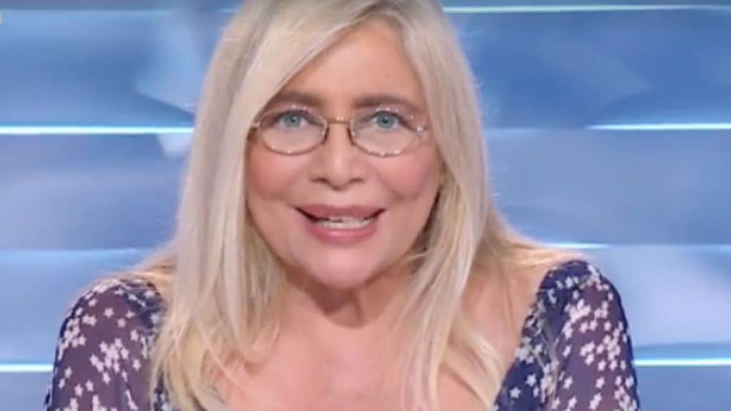 Mara Venier in primo piano