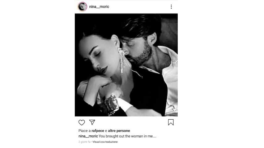 La foto postata da Nina Moric su Instagram