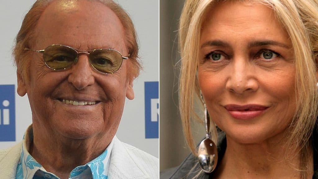 Renzo Arbore e Mara Venier