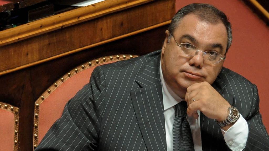 Sergio De Gregorio in parlamento